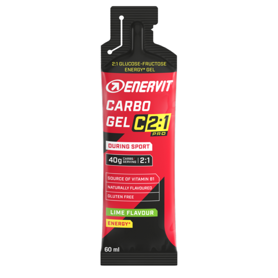 Enervit Carbo Gel C2:1 60ml - limetka Enervit