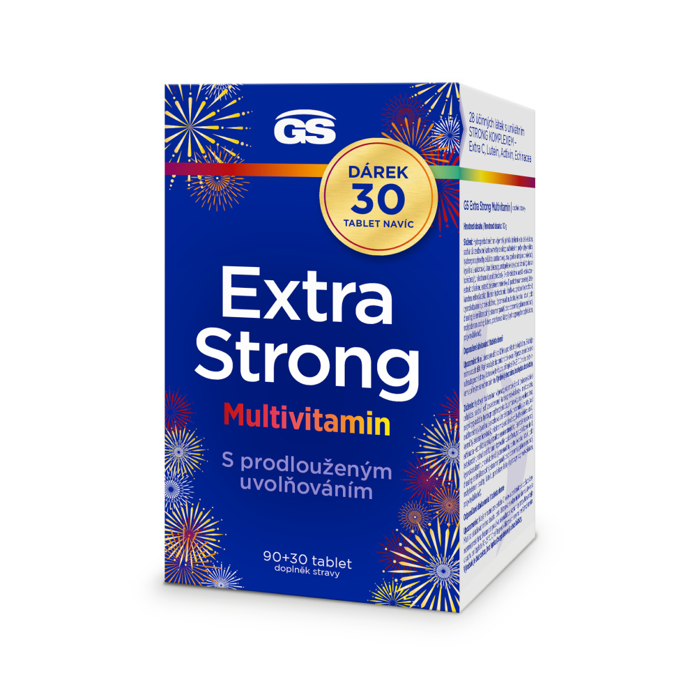 GS Extra Strong Multivitamin 90+30 tablet NAVÍC GS