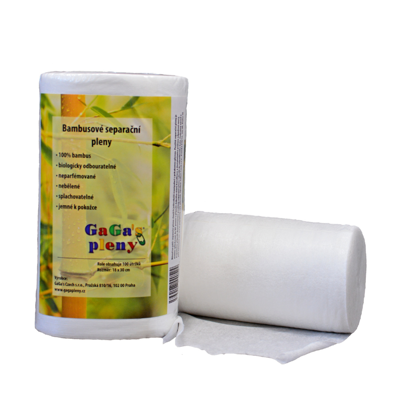 GaGa's pleny Bambusové separační pleny - duopack GaGa's pleny