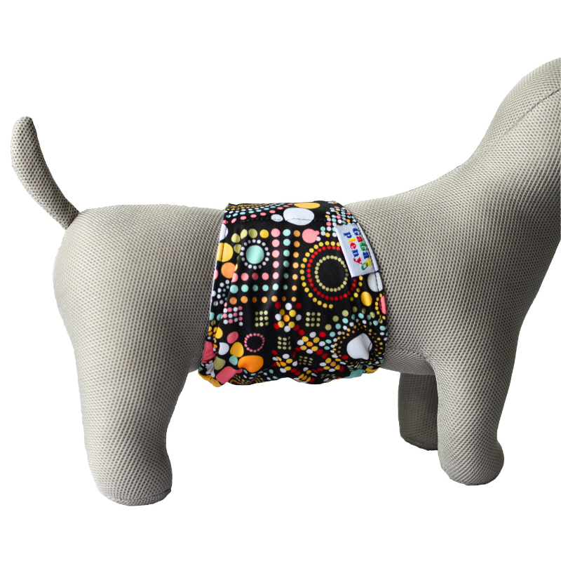 GaGa's pleny Inkontinenční pás pro psy Puntík M GaGa's pleny