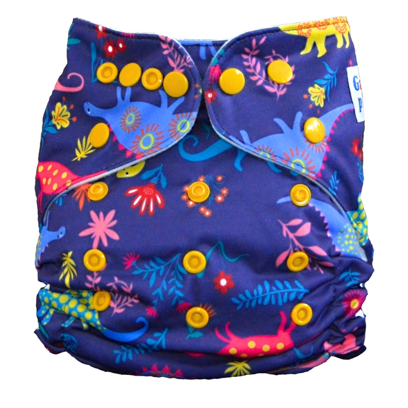 GaGa's pleny Látková plena AIO Dinosaurus GaGa's pleny