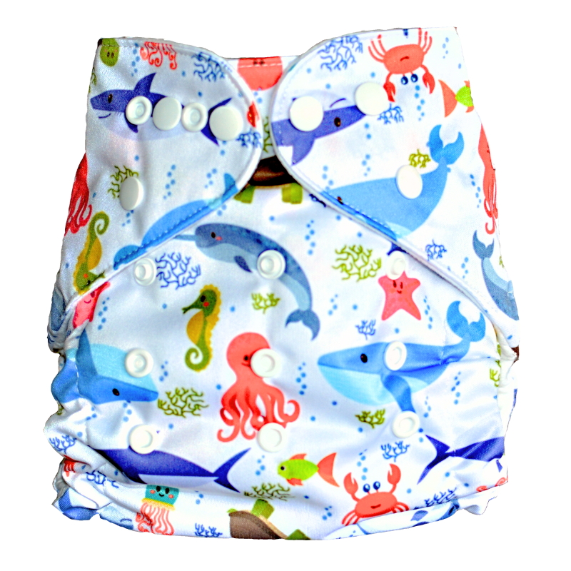 GaGa's pleny Látková plena AIO Moře II GaGa's pleny