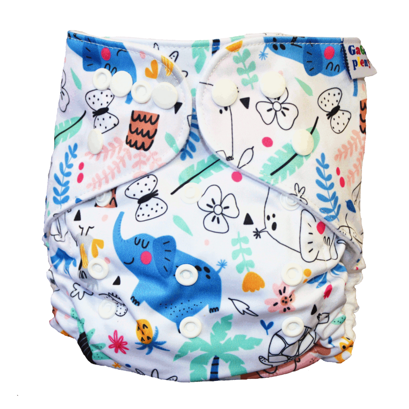 GaGa's pleny Látková plena AIO Omalovánky GaGa's pleny