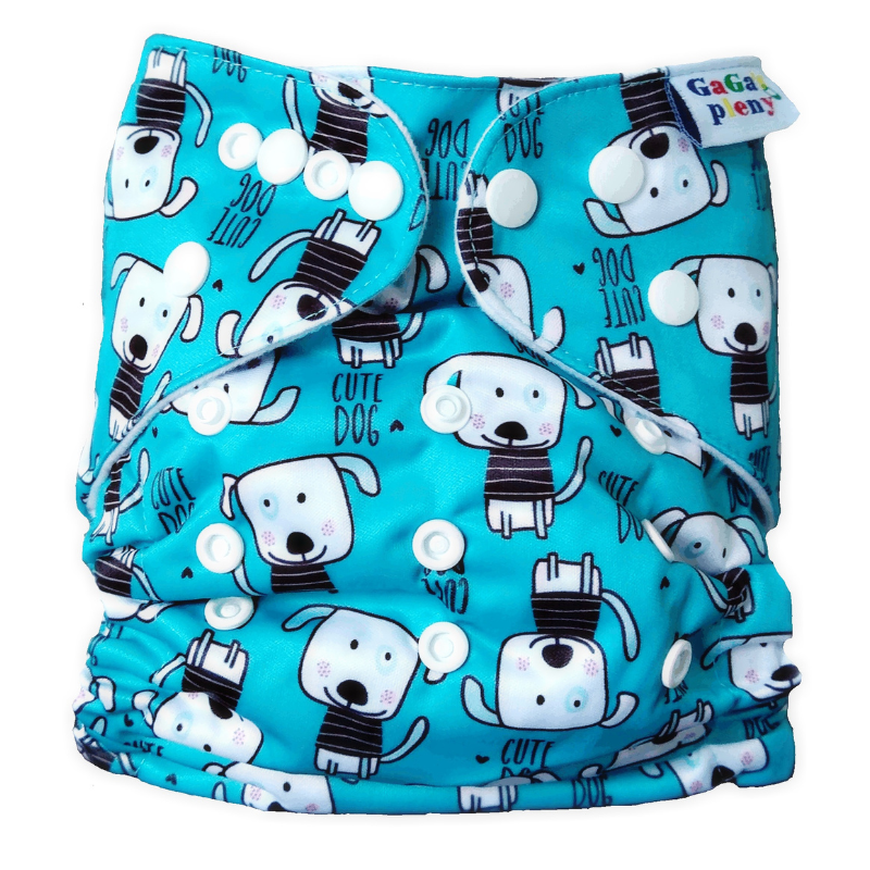 GaGa's pleny Látková plena AIO Pejsek GaGa's pleny