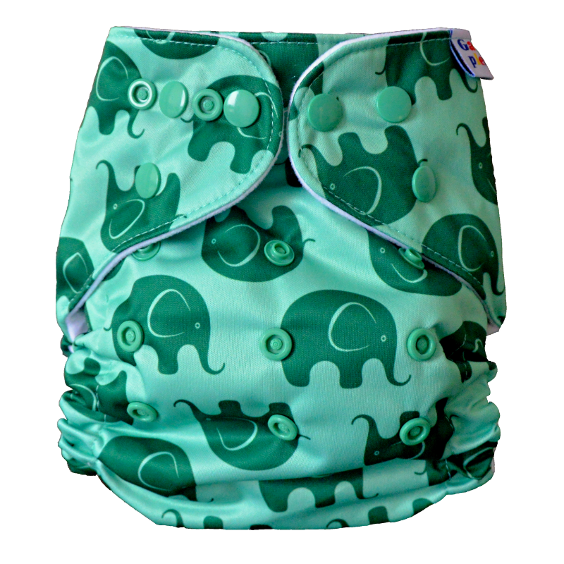 GaGa's pleny Látková plena AIO Slon GaGa's pleny