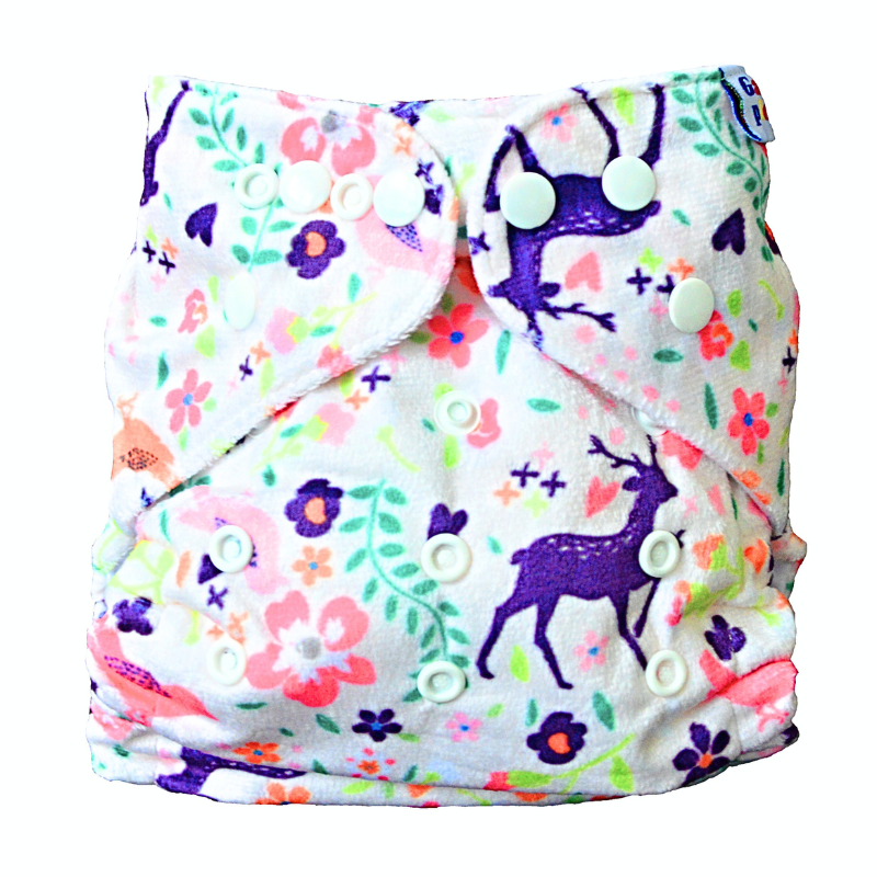 GaGa's pleny Látková plena AIO Srnka minky GaGa's pleny