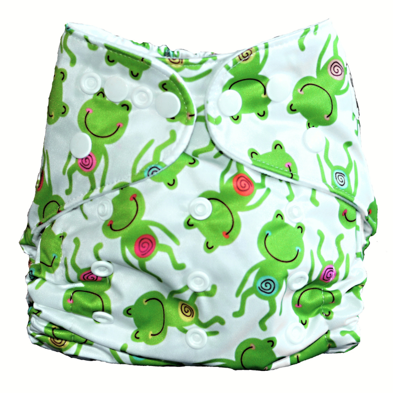 GaGa's pleny Látková plena AIO Žabky GaGa's pleny