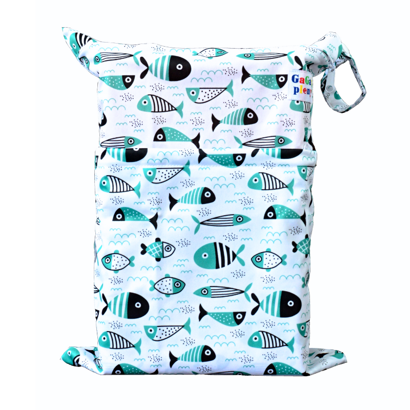 GaGa's pleny Nepromokavý pytel Fish GaGa's pleny