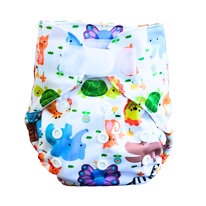 GaGa's pleny Novorozenecké svrchní kalhotky Zoo GaGa's pleny