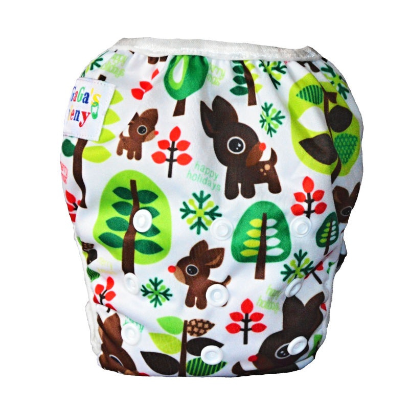 GaGa's pleny Plenkové plavky pro miminko Lesní GaGa's pleny