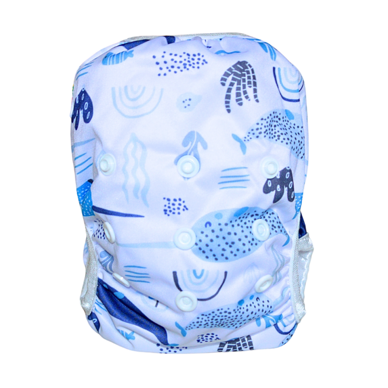 GaGa's pleny Plenkové plavky pro miminko Narval GaGa's pleny