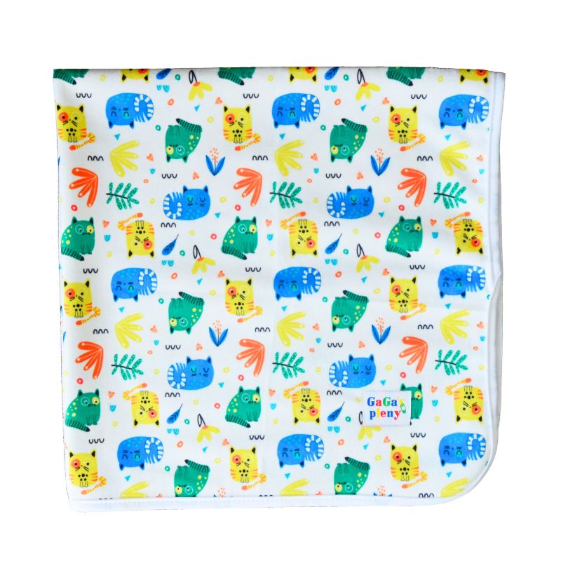 GaGa's pleny Přebalovací podložka Cat minky GaGa's pleny
