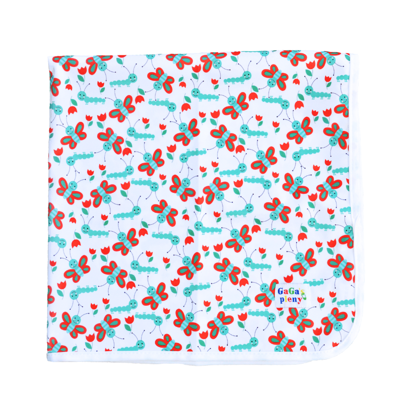 GaGa's pleny Přebalovací podložka Housenky GaGa's pleny