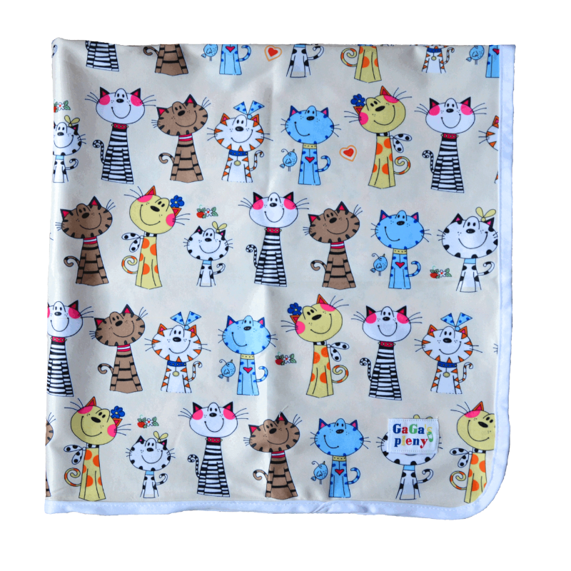 GaGa's pleny Přebalovací podložka Kočky GaGa's pleny