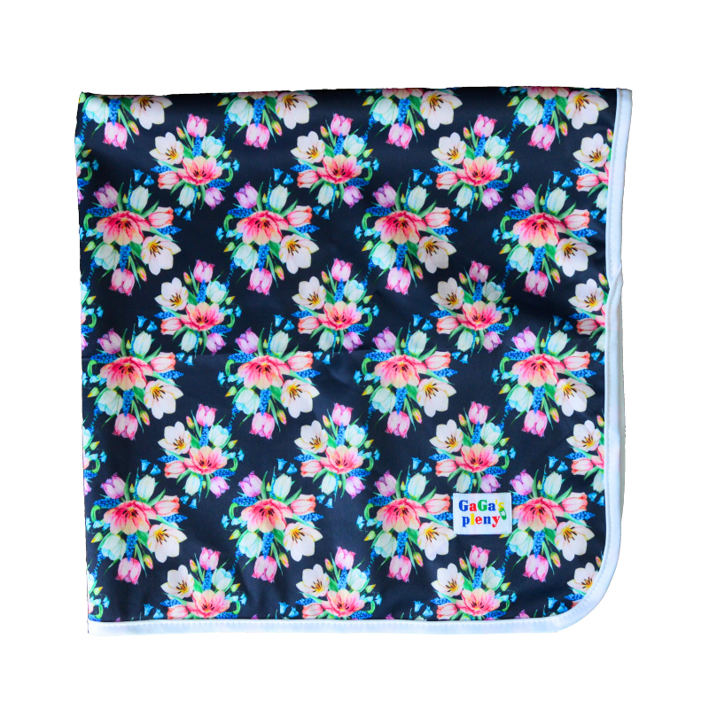 GaGa's pleny Přebalovací podložka Květy GaGa's pleny