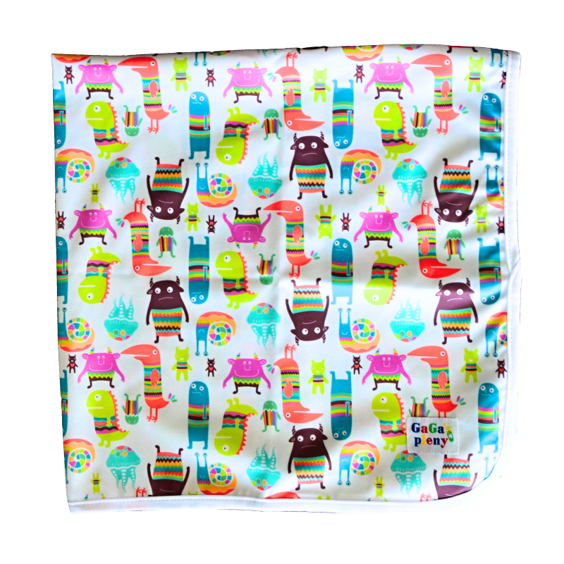 GaGa's pleny Přebalovací podložka Monster GaGa's pleny