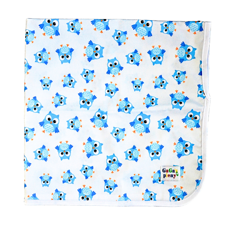 GaGa's pleny Přebalovací podložka Sova bílá GaGa's pleny