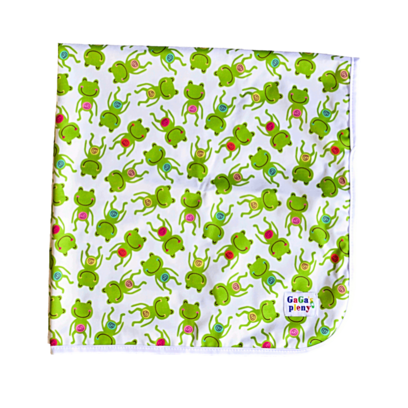 GaGa's pleny Přebalovací podložka Žabky GaGa's pleny