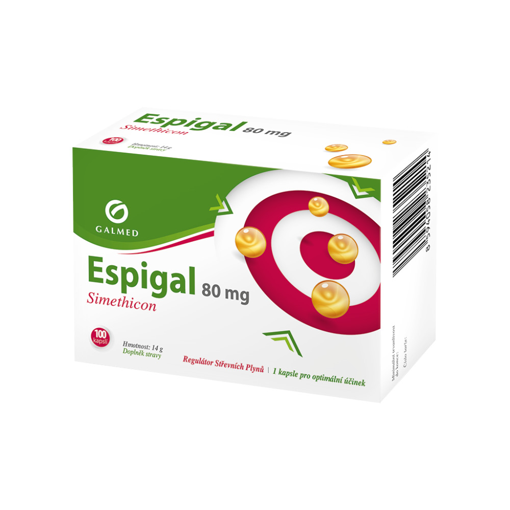 Galmed Espigal 80 mg 100 kapslí Galmed