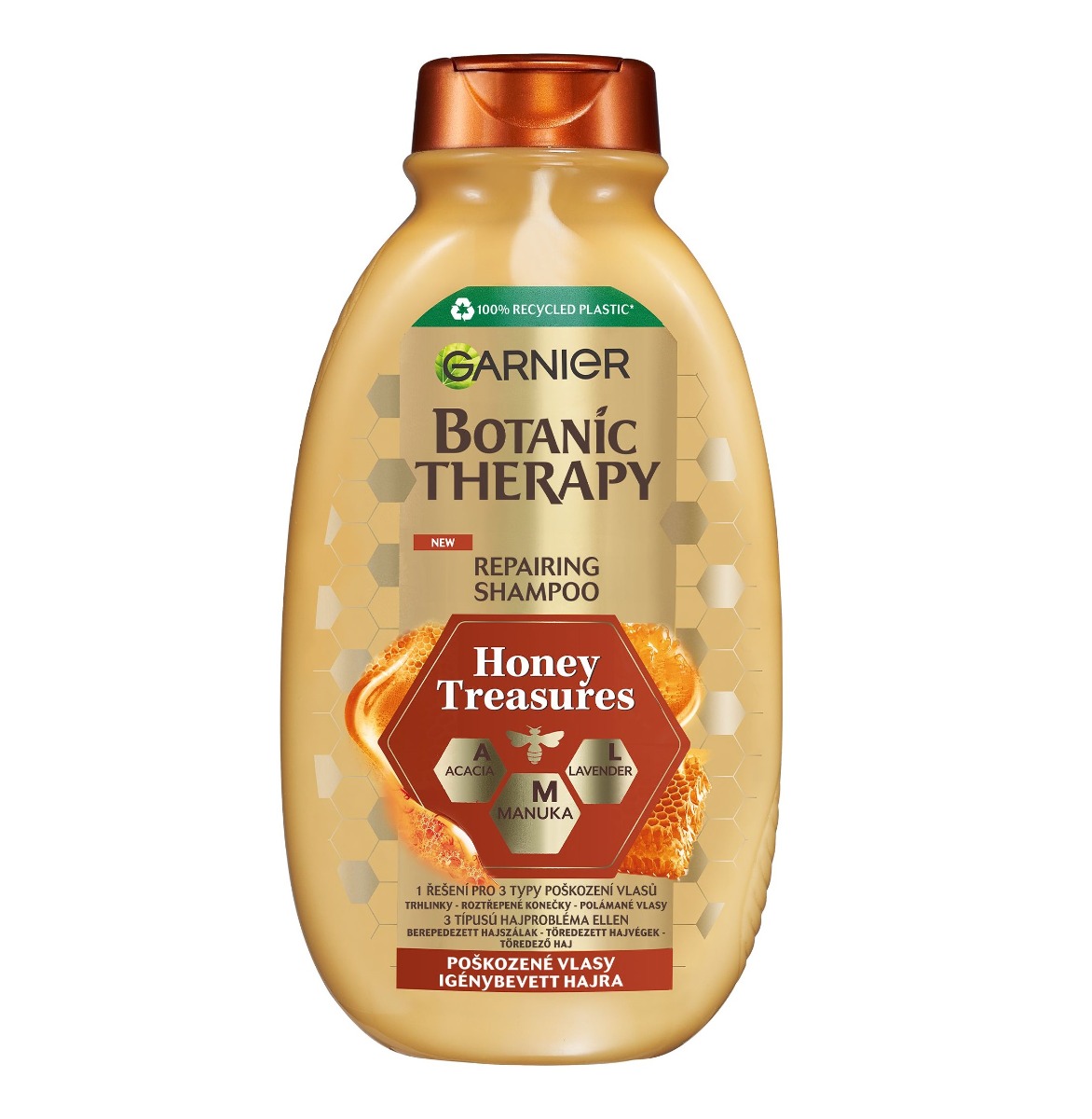 Garnier Botanic Therapy Honey Treasures šampon na poškozené vlasy 250 ml Garnier
