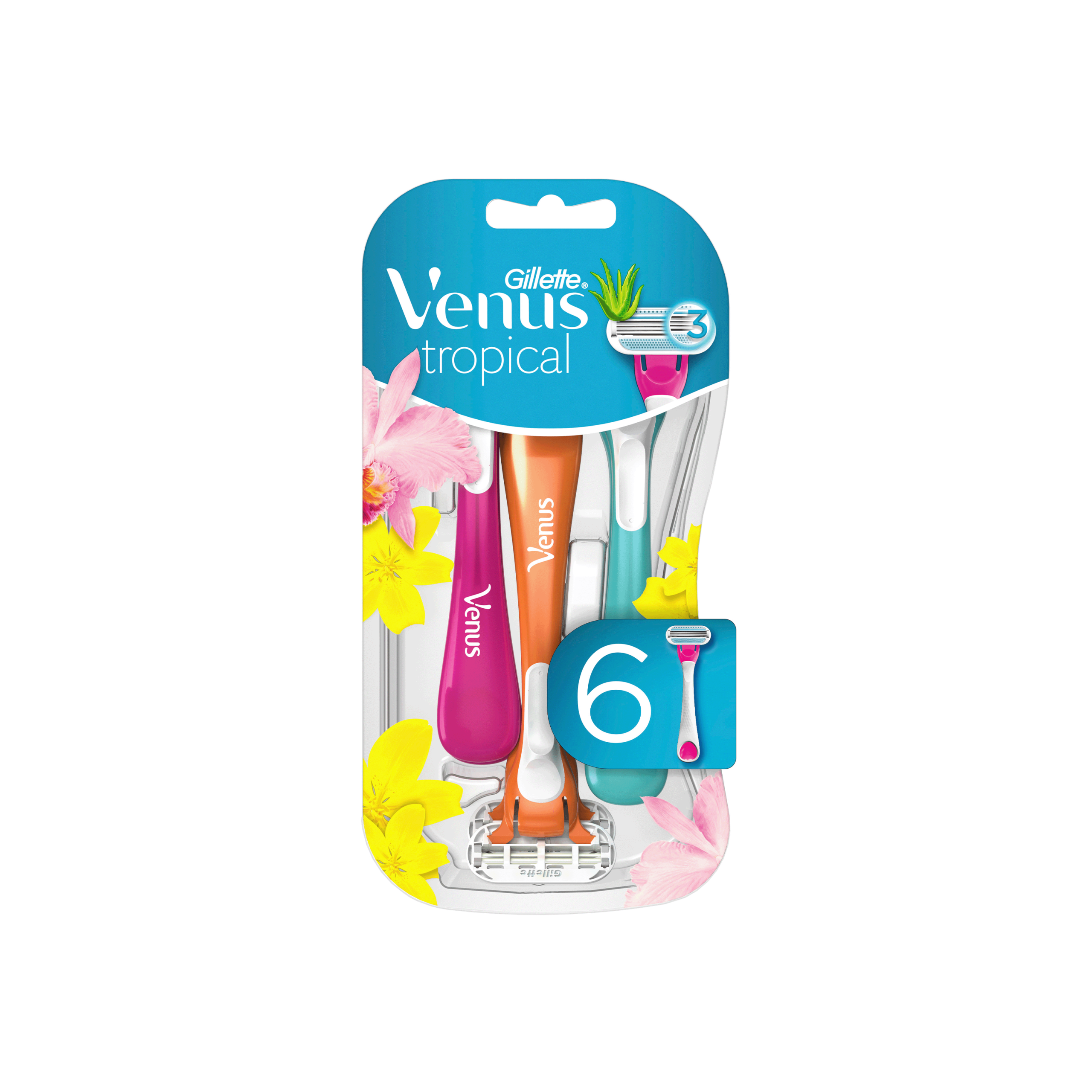 Gillette Venus Tropical jednorázové holítko 6 ks Gillette