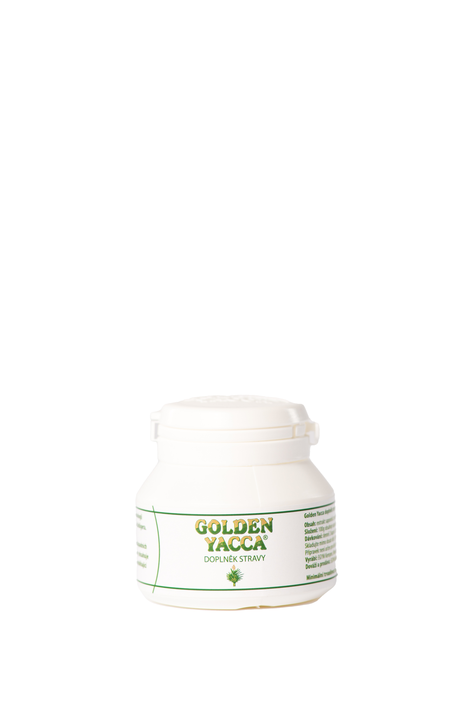 Golden Yacca přírodní doplněk stravy z Yucca schidigera 22g Golden Yacca®