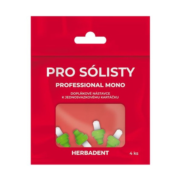 Herbadent Mono Náhradní hlavice 4 ks Herbadent