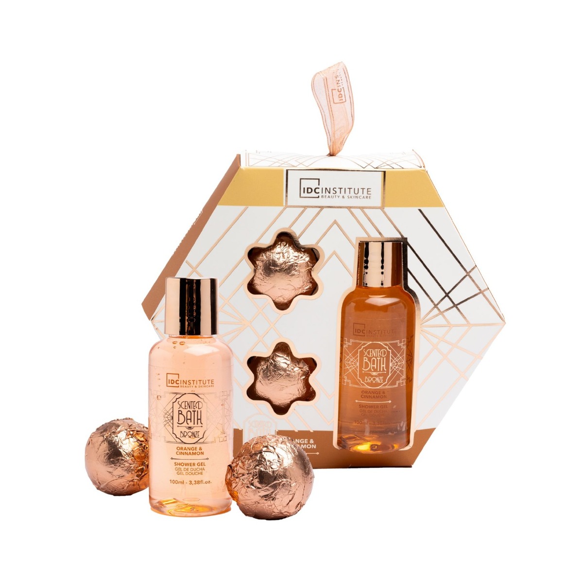 IDC Institute Scented Bronze Koupelová sada 3 ks IDC Institute