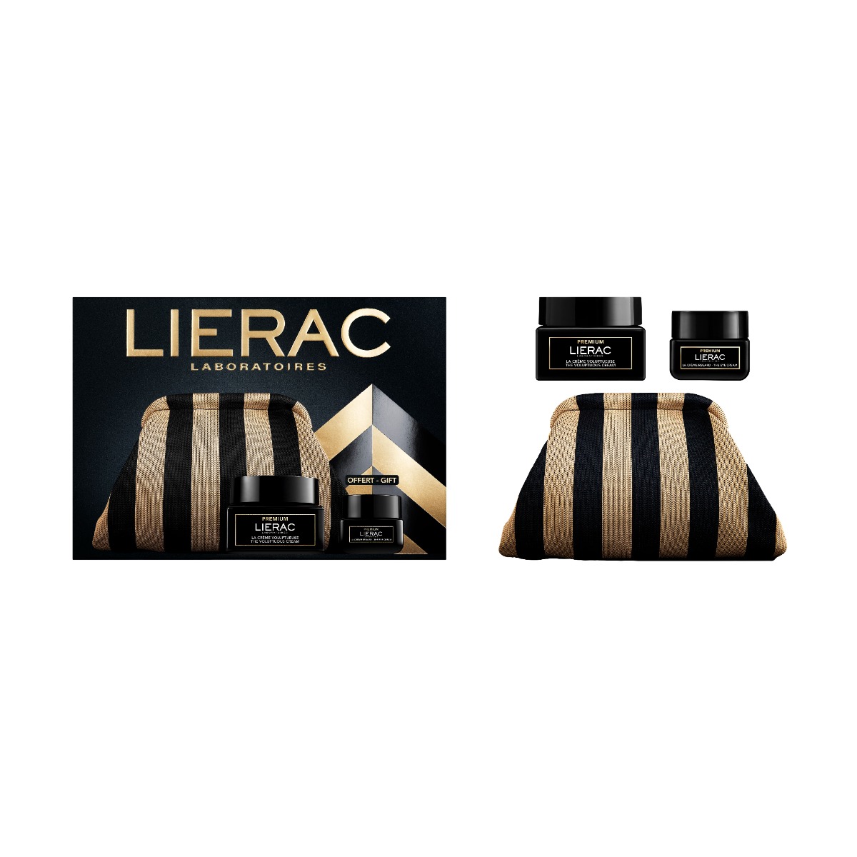 Lierac Premium Výživný krém a oční péče kosmetická sada 2 ks Lierac