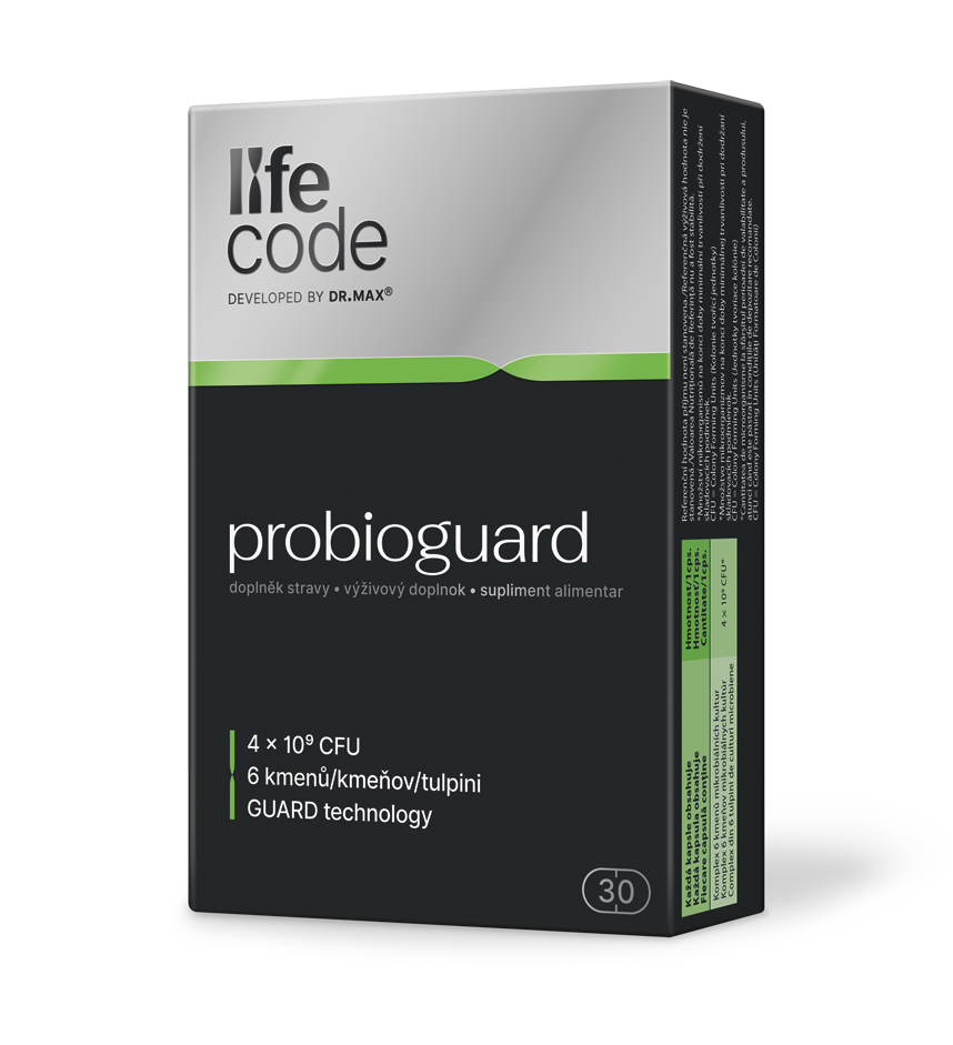 LifeCode developed by Dr. Max® probioguard 30 kapslí LifeCode developed by Dr. Max®