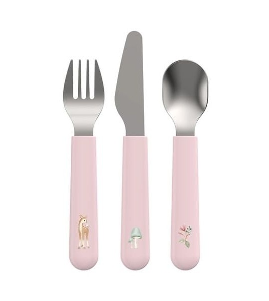 Little Dutch Fairy Garden Dětský příbor 3 ks Little Dutch