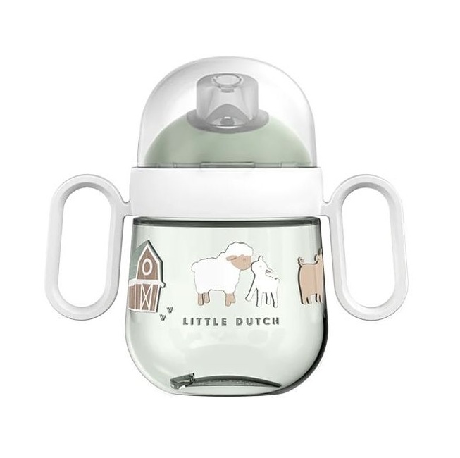 Little Dutch Farma Hrnek s pítkem 200 ml 1 ks Little Dutch