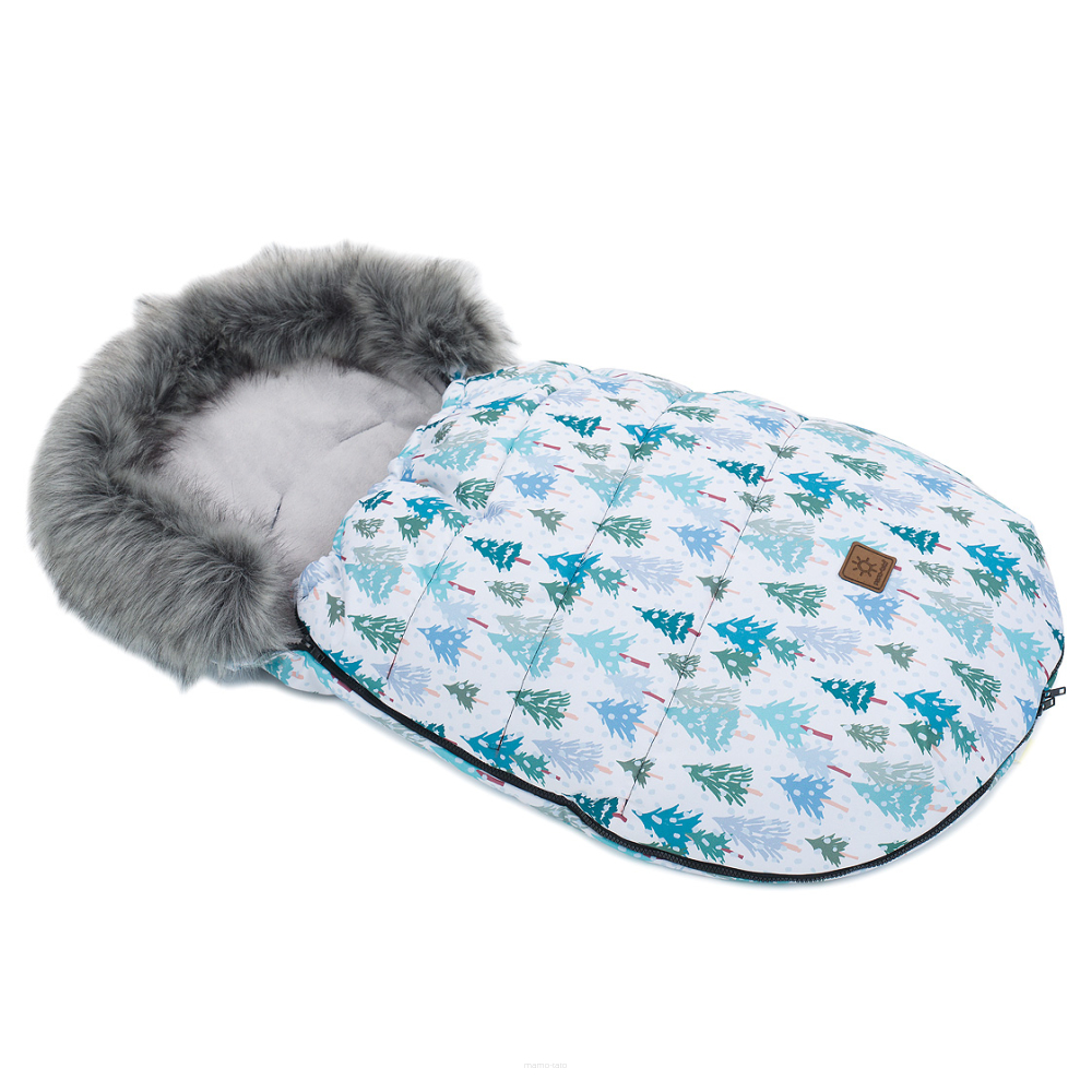 Mamo Tato Zimní fusak Lux s kožešinkou