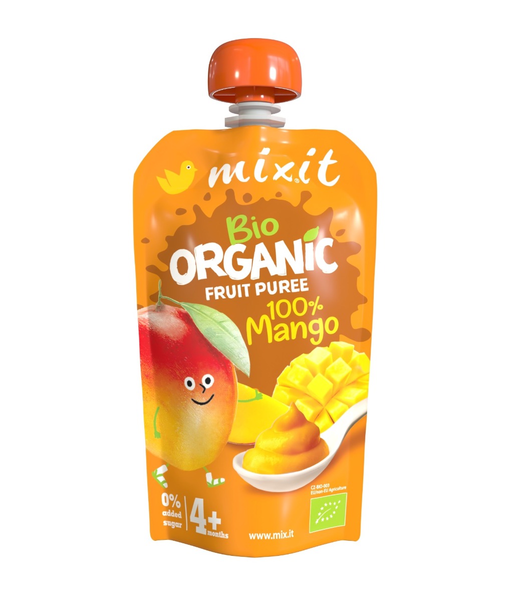 Mixit BIO Ovocná kapsička 100% Mango 110 g Mixit