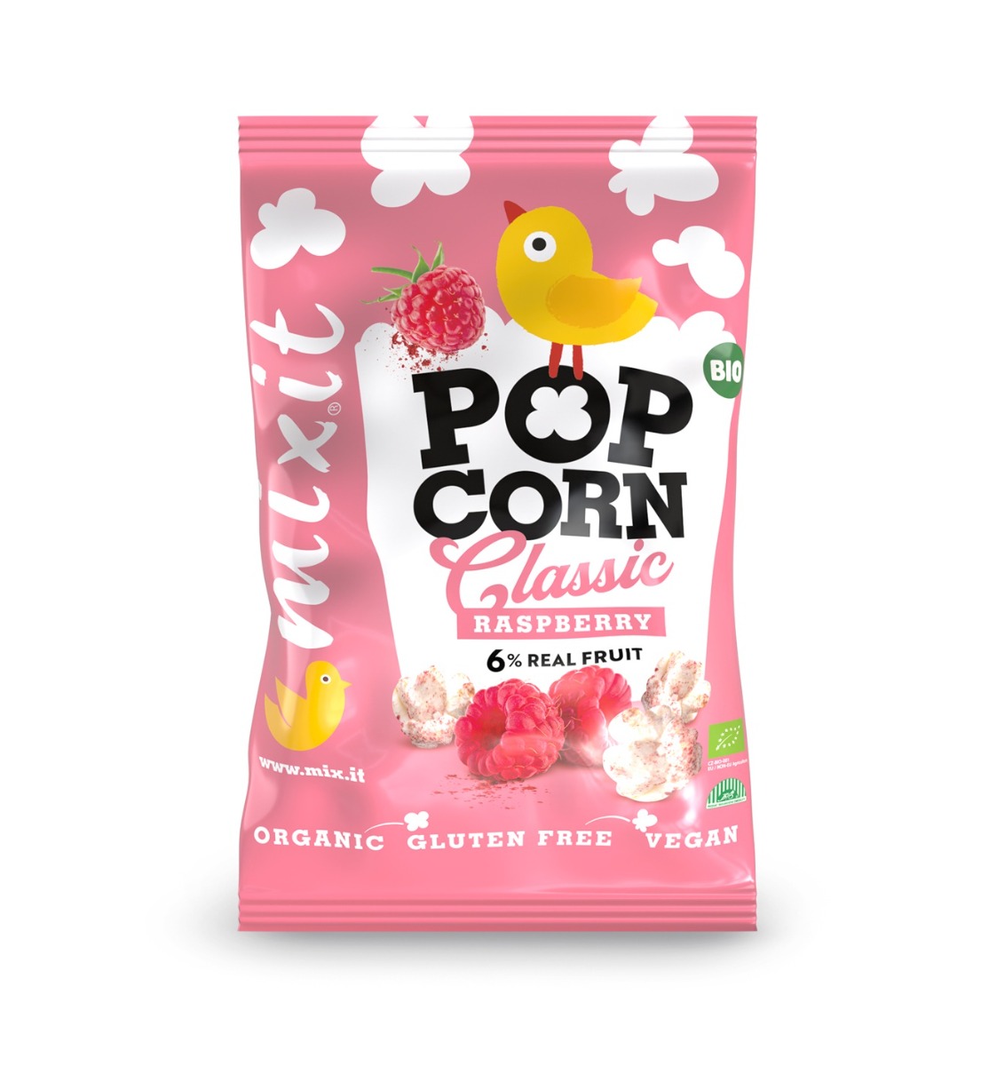 Mixit BIO popcorn do kapsy Malina 13 g Mixit