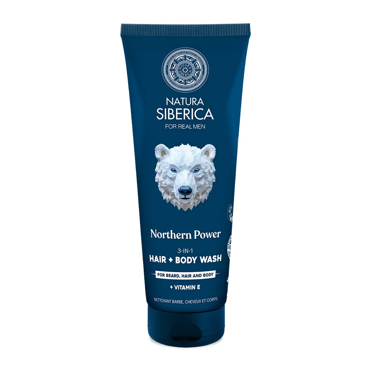 Natura Siberica Arctic Wild Mycí gel na vlasy a tělo 3v1 200 ml Natura Siberica