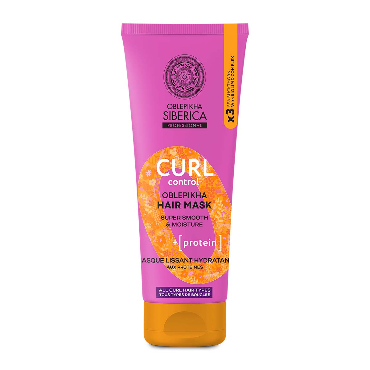 Natura Siberica Oblepikha Curl Proteinová maska 200 ml Natura Siberica