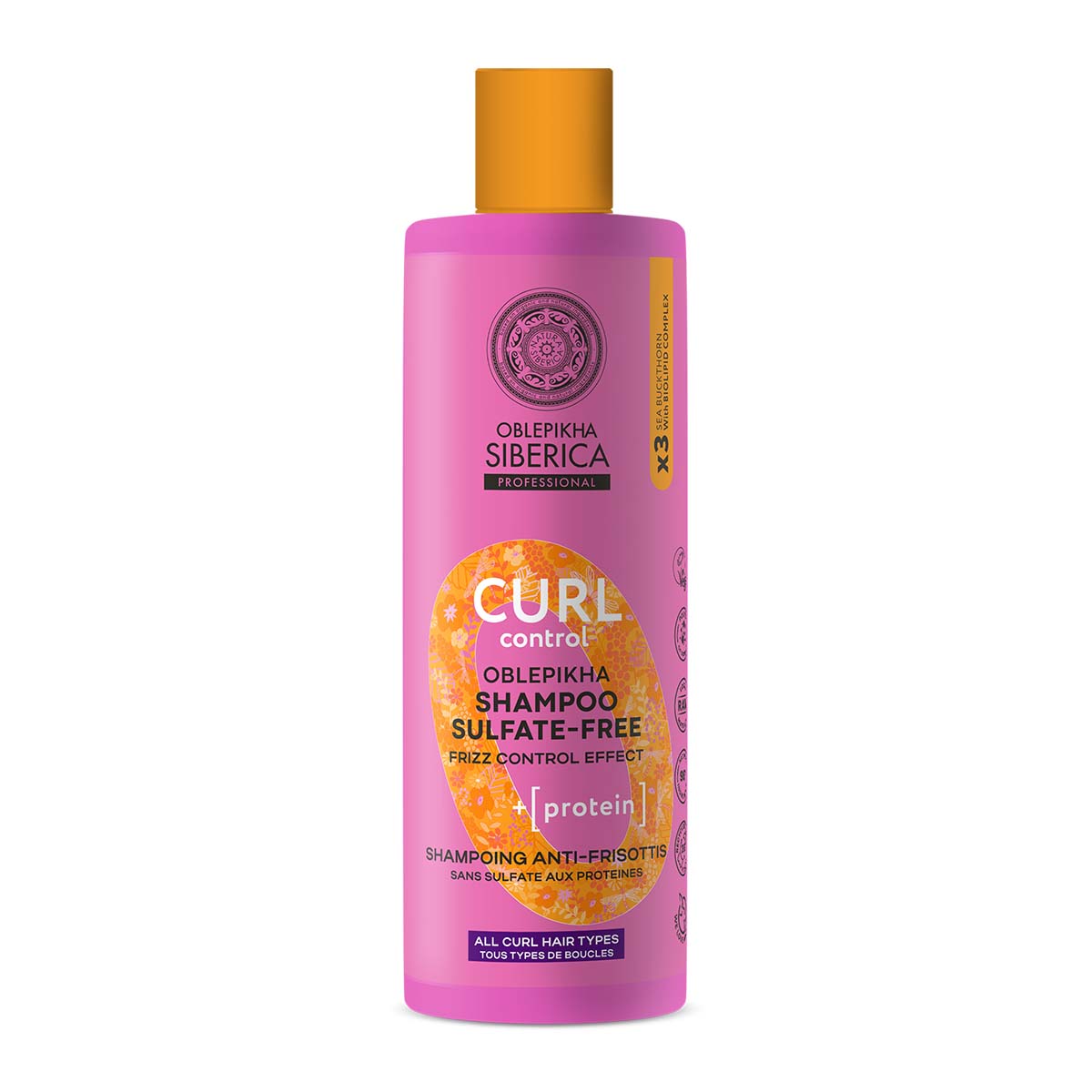 Natura Siberica Oblepikha Curl Proteinový šampon 400 ml Natura Siberica