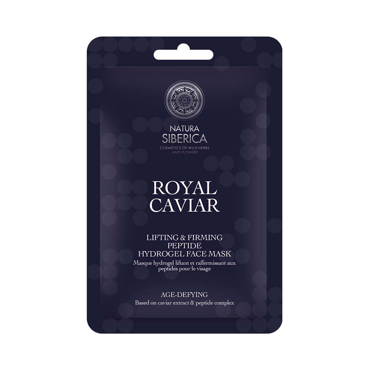 Natura Siberica Royal Caviar Peptidová hydrogelová maska 1 ks Natura Siberica
