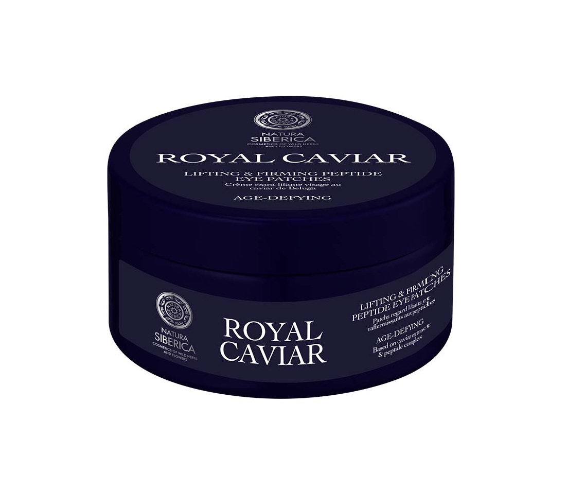 Natura Siberica Royal Caviar Peptidové polštářky pod oči 60 ks Natura Siberica