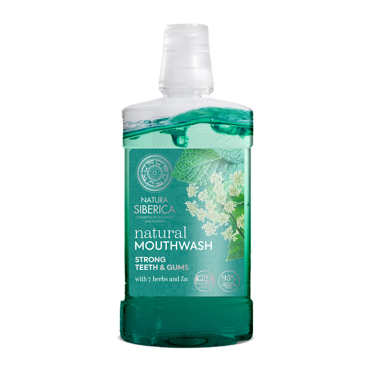 Natura Siberica Ústní voda 7 sibiřských bylin a zinek 520 ml Natura Siberica