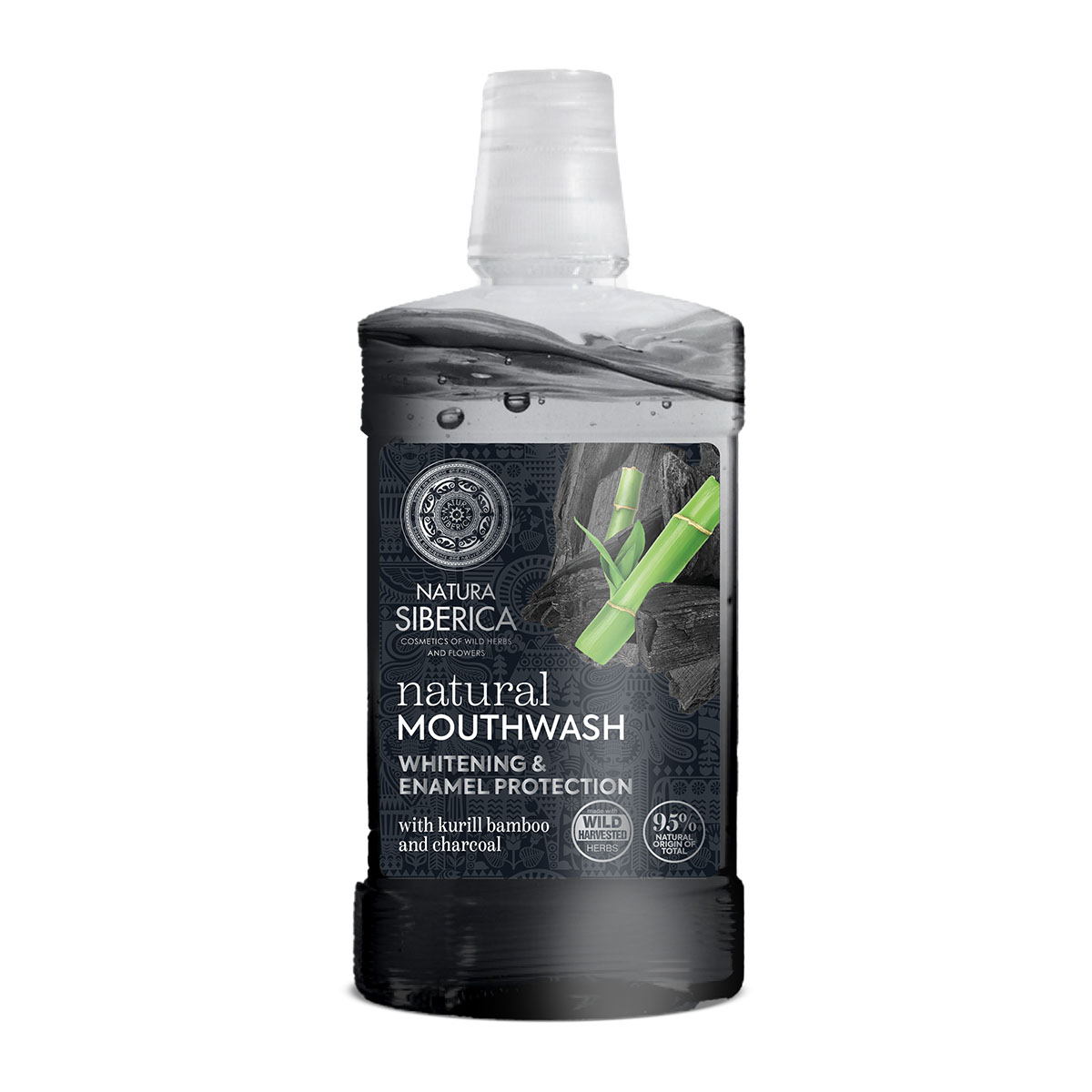 Natura Siberica Ústní voda Bambusové uhlí 520 ml Natura Siberica