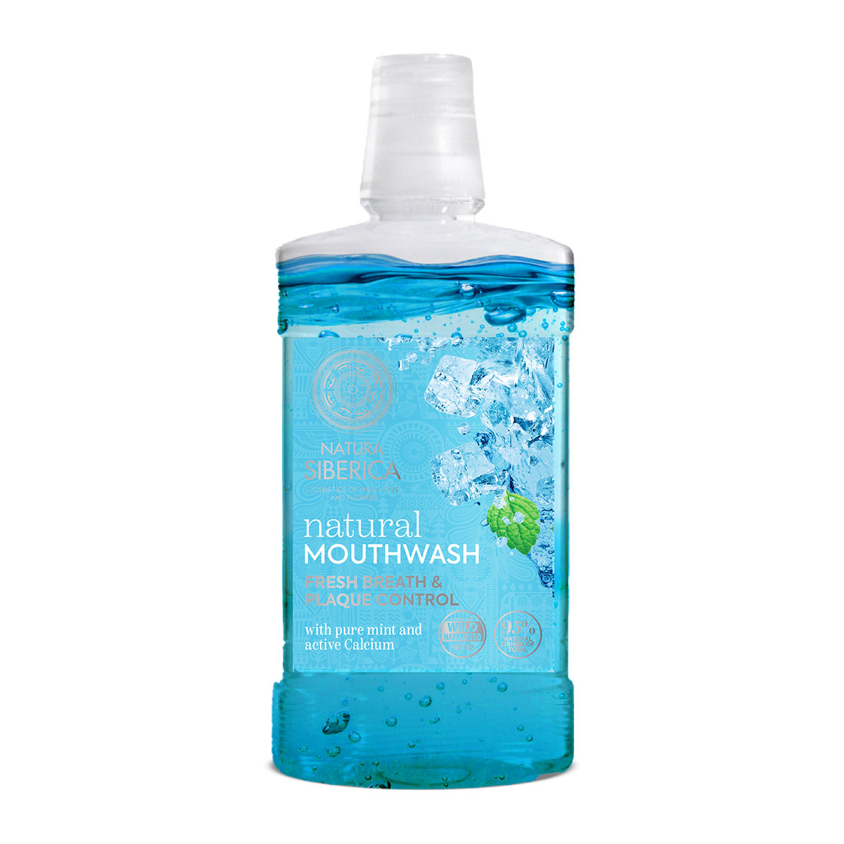 Natura Siberica Ústní voda Máta a aktivní vápník 520 ml Natura Siberica