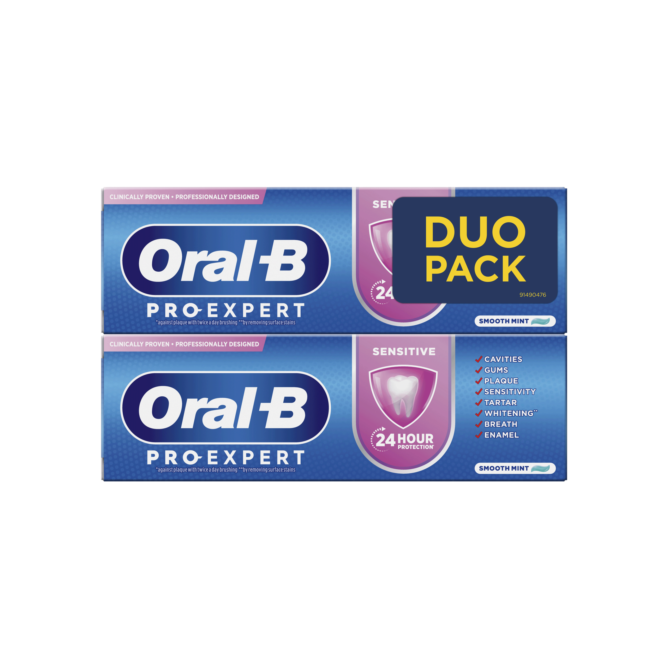 Oral-B Pro Expert Sensitive Duopack zubní pasta 2x75 ml Oral-B