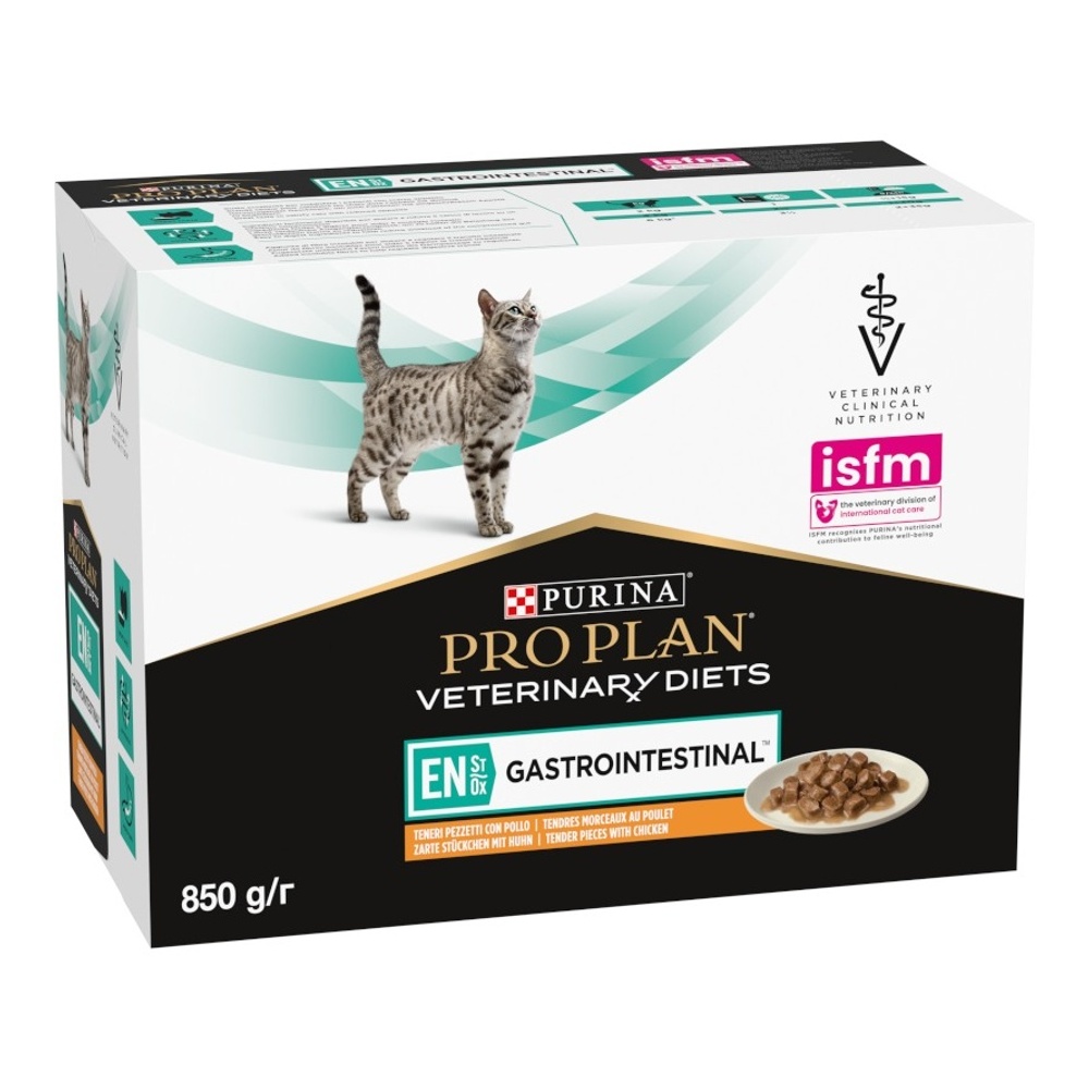 PURINA Pro Plan Veterinary Diets EN St/Ox Gastrointestinal kapsičky pro kočky 10x85 g Purina