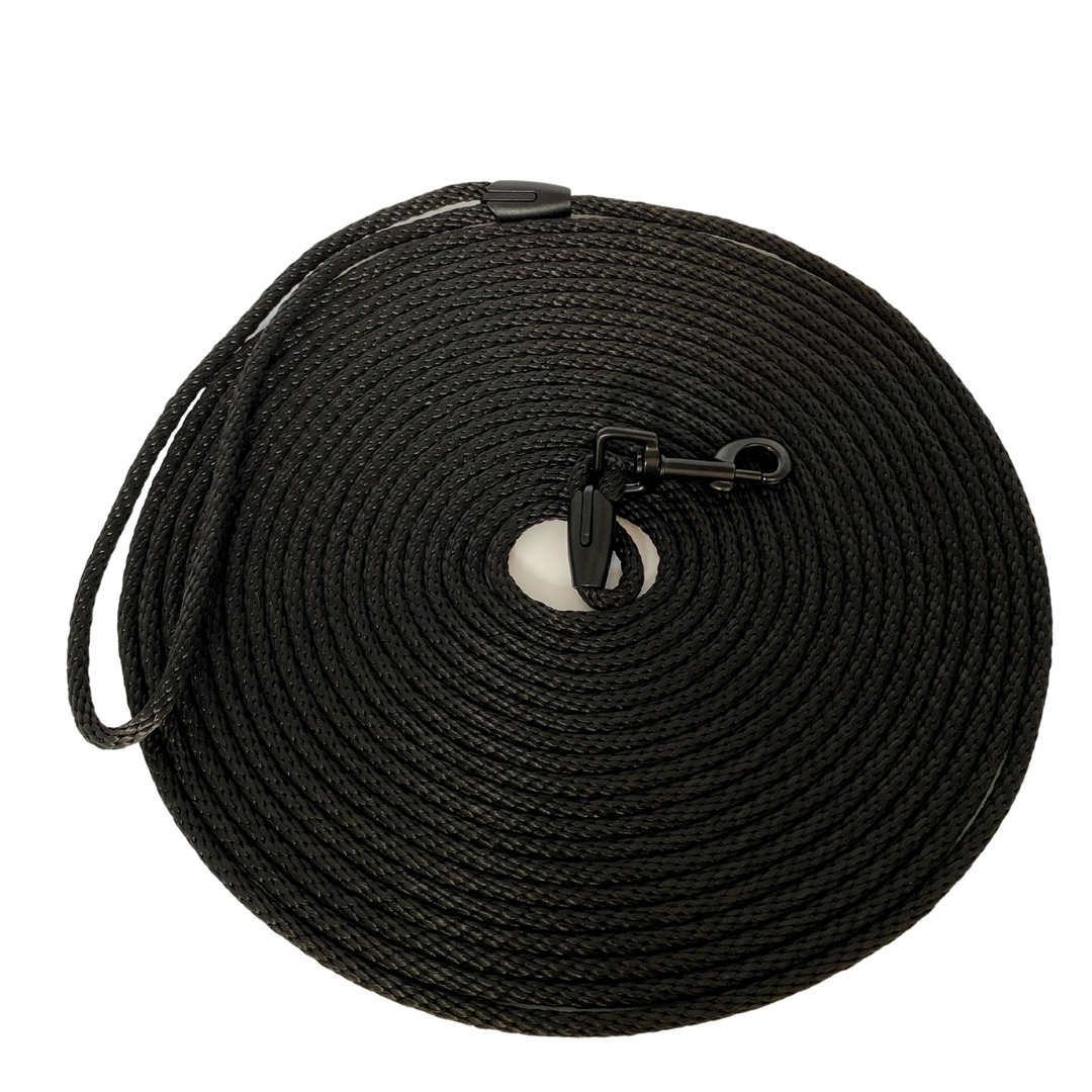 PafDog® Lehké stopovací vodítko 6mm - černá PAF-081 PafDog