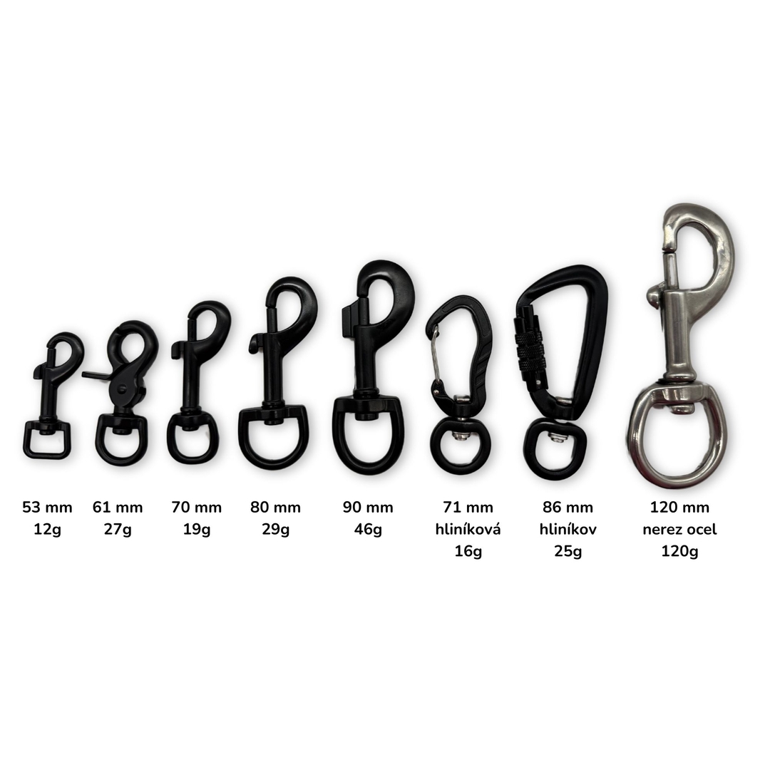 PafDog® Přepínací nastavitelné vodítko 8mm