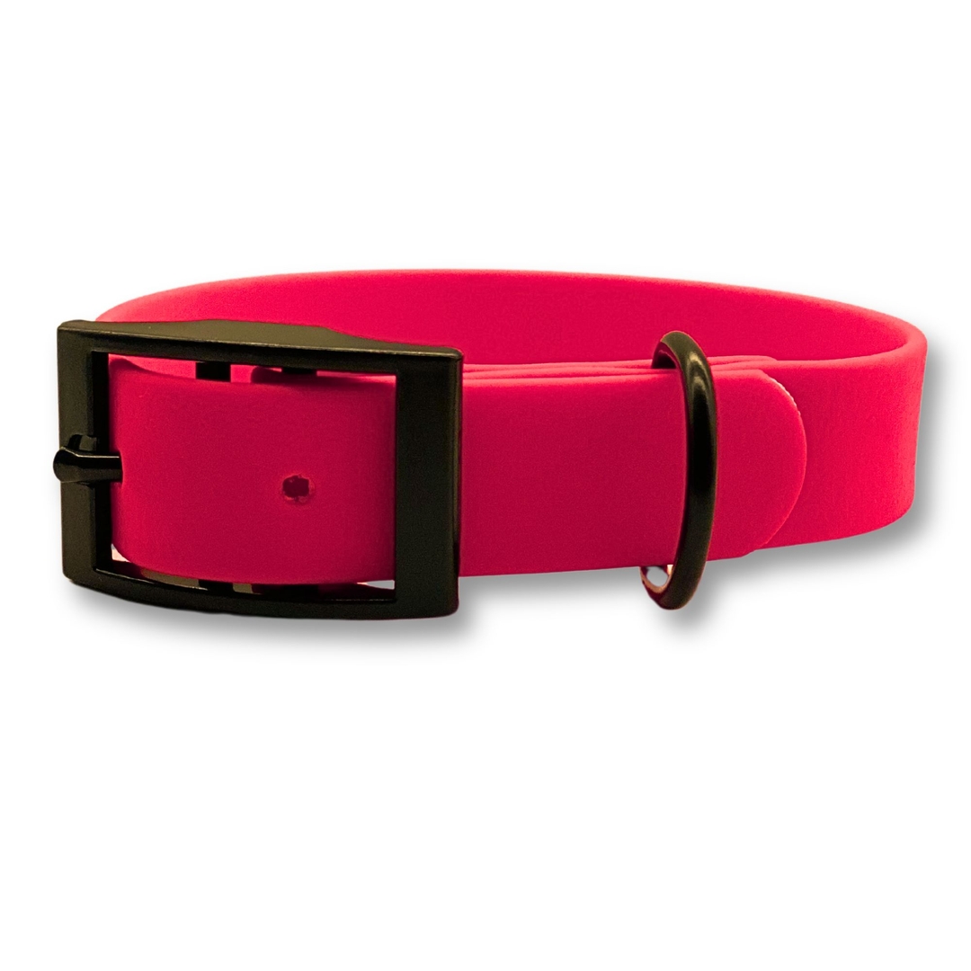 PafDog® Voděodolný gumový obojek pro psy RŮŽOVÝ - šířka 2cm PAF-554 PafDog