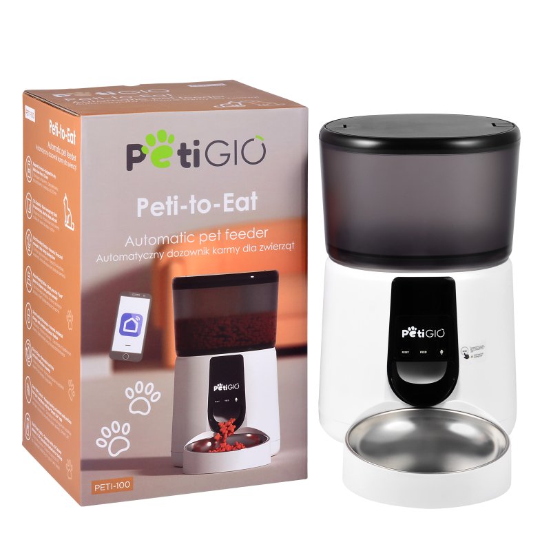 PetiGIO peti-to-Eat automatický dávkovač krmiva pro domácí mazlíčky PetiGIO