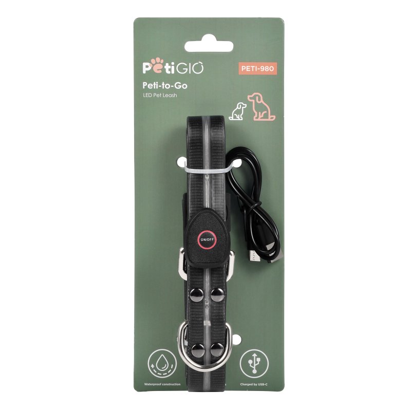 PetiGIO peti-to-Go LED vodítko pro psy PetiGIO